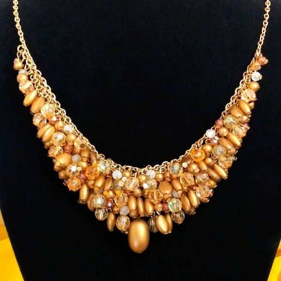 Premier Designs Metallic Beaded Necklace - Picture 2 of 4